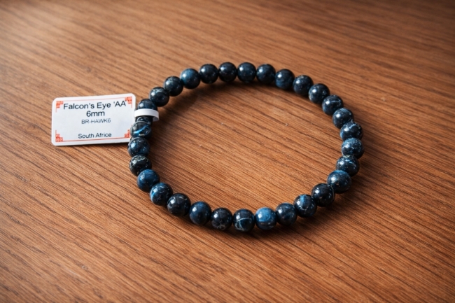 Bracelet Oeil de faucon AA 6mm