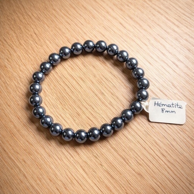 Bracelet Homme Hématite 